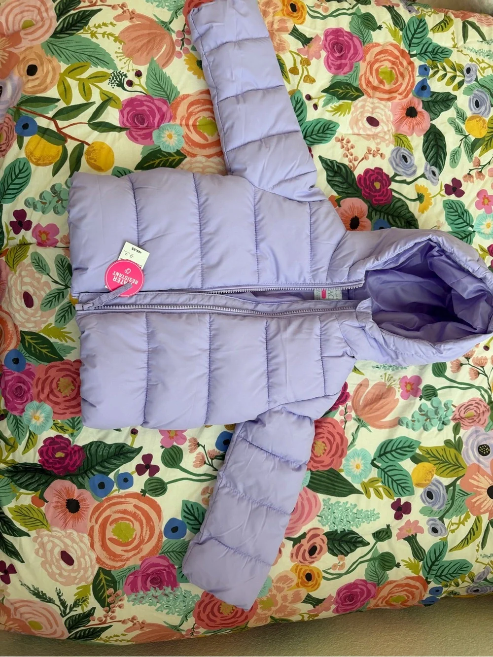 The Children's Place Lilac Puffer Jacket